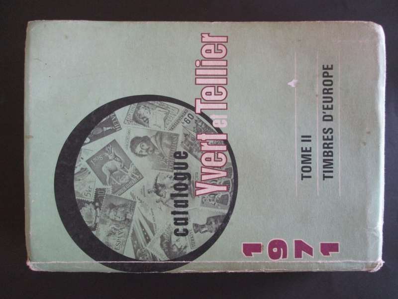 Yvert et Tellier  Catalogue 1971 Part two. Europe