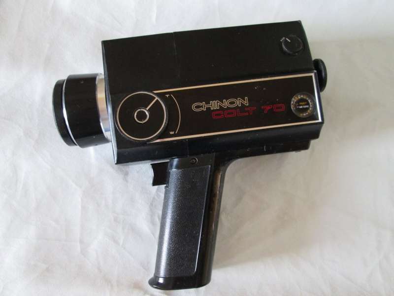 Chinon Colt 70 Video Camera/ Collectable/ Vintage/ Sold As Is/ For Spares or Display.