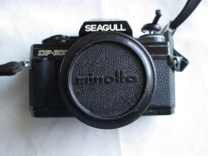 Seagull DF300 Camera, with case / Collectable/ Vintage/ Sold As Is/ For Spares or Display.