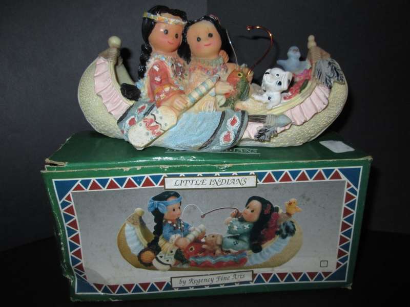 Vintage/Collectible/ Herbert Kees(Europe)LTD/Regency Arts/1 x Little Indian Ornament.
