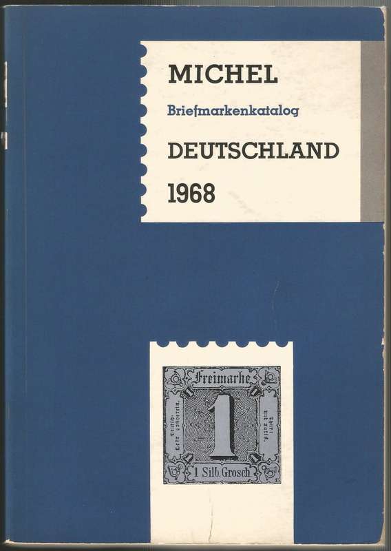Michel- Briefmarkenkatalog- Deutschland - 1968- 372 Pages