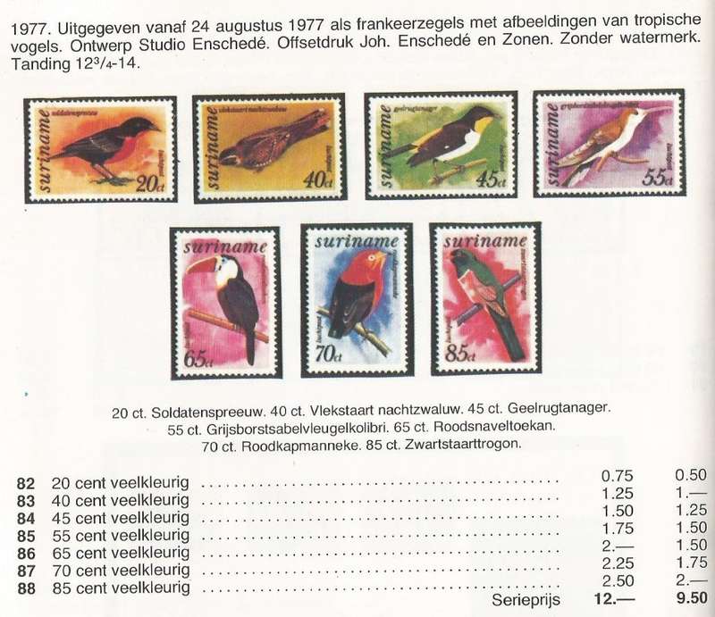 Suriname 1982