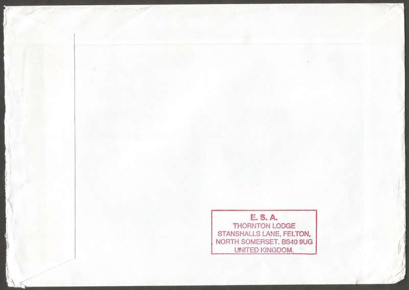 England- Domestic Mail- Cover- FDC- 1998- Bristol Cancel- Used- Postmark- Post Mark