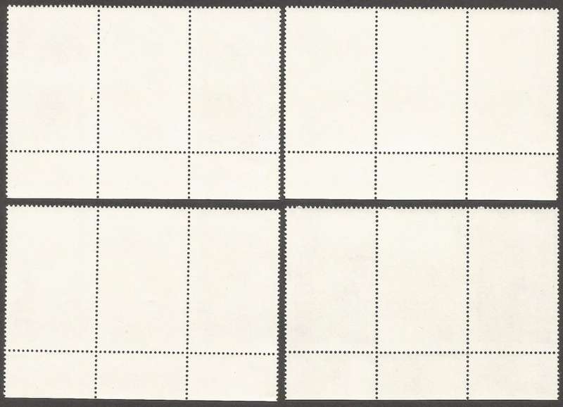 St. Lucia 1991 Cruise Ships MNH Gutter  pairs