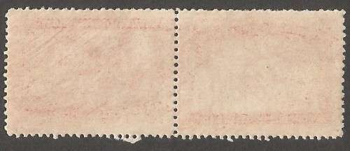 Venezuela 1896 The 80th Anni. of the Death of General Francisco de Miranda, 1750-1816 Tete Beche