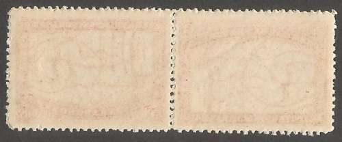 Venezuela 1896 The 80th Anni. of the Death of General Francisco de Miranda, 1750-1816 Tete Beche