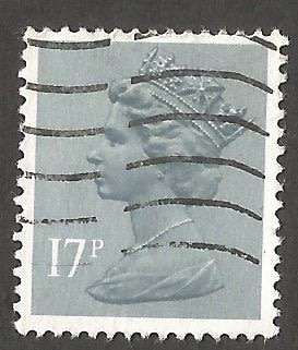 GB Machin- Used- Cancel- Postmark- Post Mark