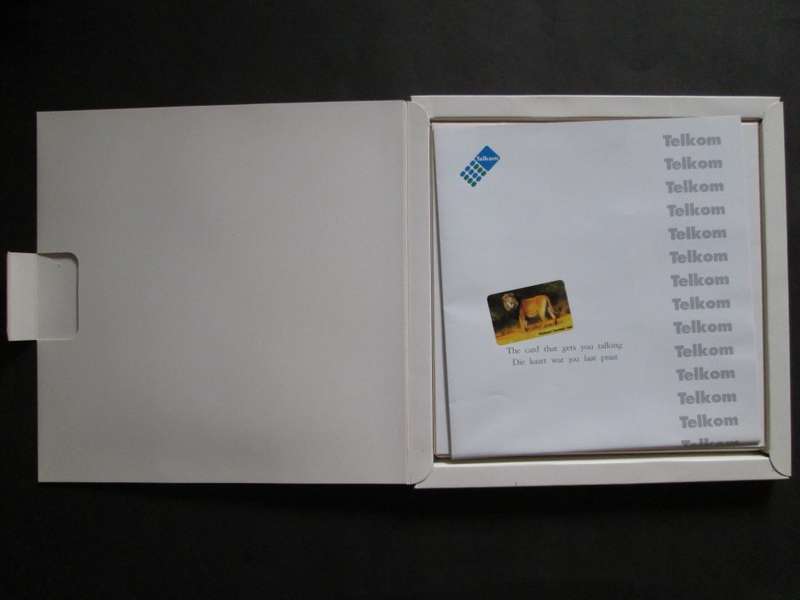1993- Telkom Phonecards- The Big Five Presentation Pack - R10 Cards-  Vintage-Collectable
