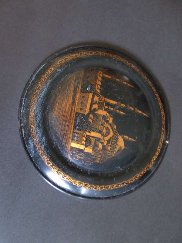 2 x Wall hanging Brass etchings  Istanbul Mosques - Collectible