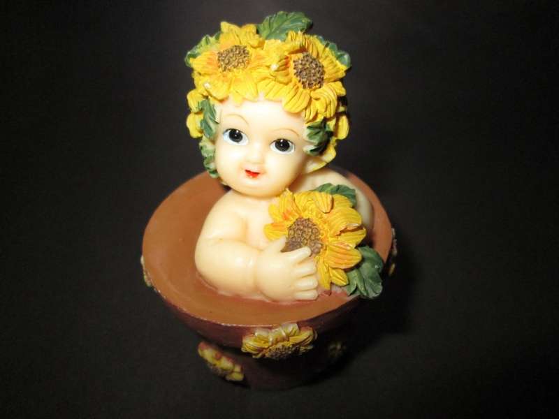 Ornament Sunflower baby  - Collectible
