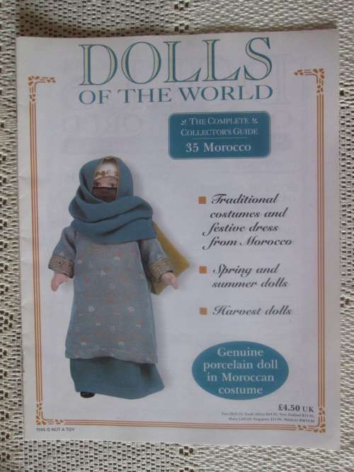 Dolls of The World book. - 35 Morocco