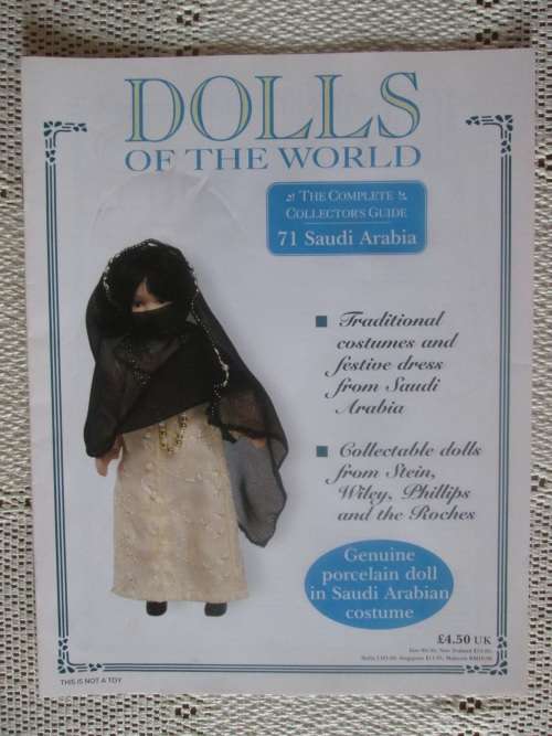 Dolls of The World book. - 71 Saudi Arabia