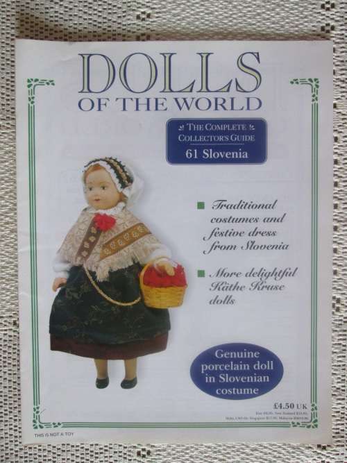 Dolls of The World book. - 61 Slovenia