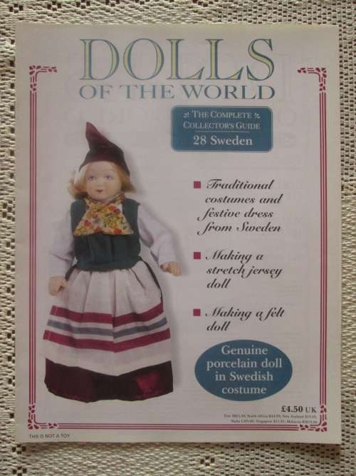 Dolls of The World book. - 28 Sweden