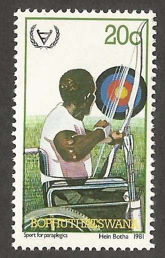 Bophuthatswana- MNH- Single- Thematic- Disabled- 1981