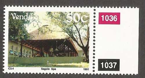 Venda - 1991 Tourist Attractions - MNH- Single Stamp- Thematic