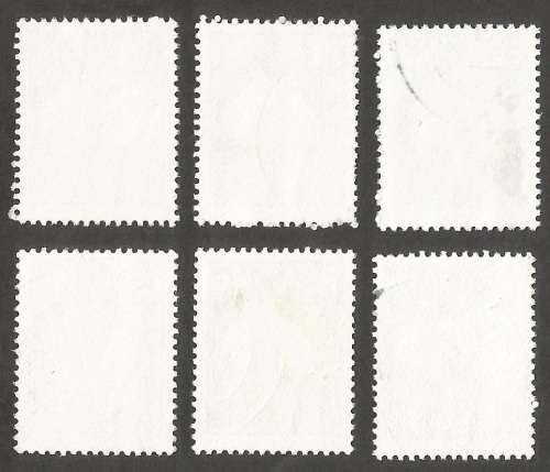 Republic of South Africa Grouping of 2nd Definitive 4c Arum Lily Postmarks / Cancel