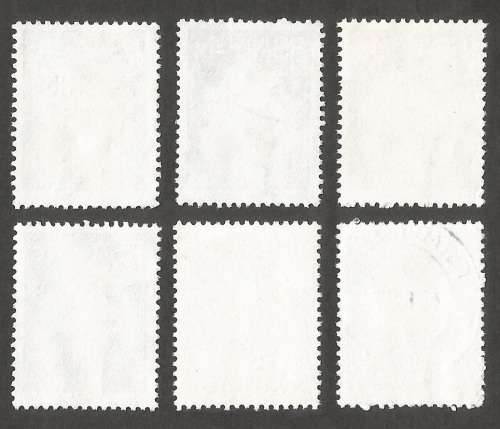 Republic of South Africa Grouping of  2nd Definitive 4c Arum Lily. Post mark / Cancel