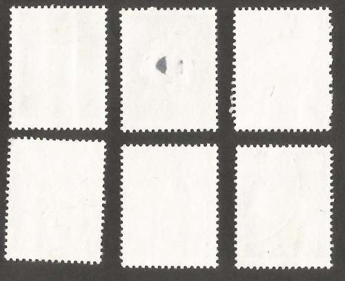 Republic of South Africa Grouping of  2nd Definitive 4c Arum Lily. Post mark / Cancel