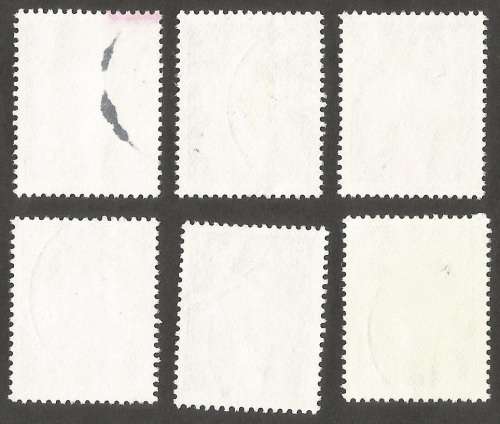 Republic of South Africa Grouping of 2nd Definitive 4c Arum Lily Postmarks / Cancel