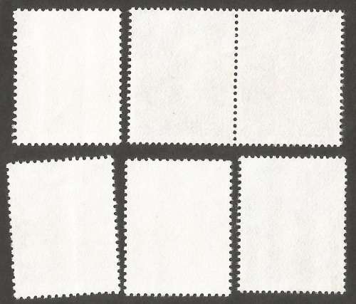 Republic of South Africa Grouping of  3rd Definitive Protea Mixed Face Values. Post mark / Cancel