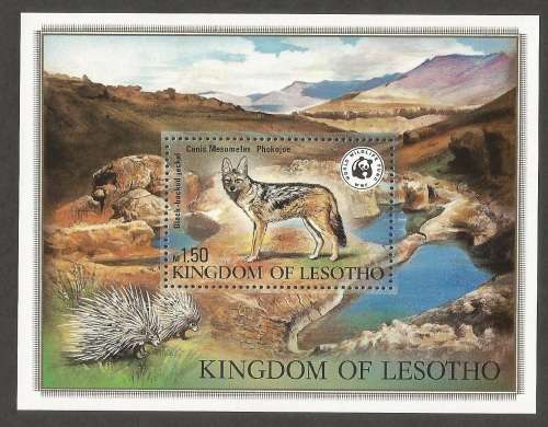 Lesotho 1981 SG MS479 Worldwide Nature Protection - Endangered Animals