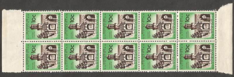RSA SACC205 1st Definitive Block 10c