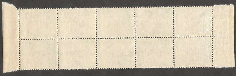 RSA SACC205 1st Definitive Block 10c