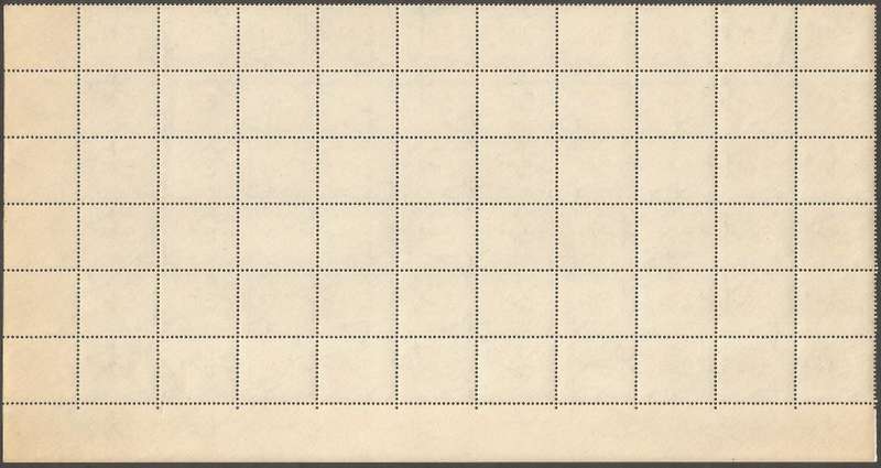 Union of South Africa Postage due SACC33 ½d Quarter Sheet CV R100 per stamp Various Marks smudges