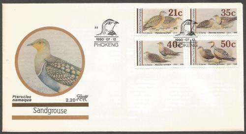 Bophuthatswana FDC2.20 Sandgrouse