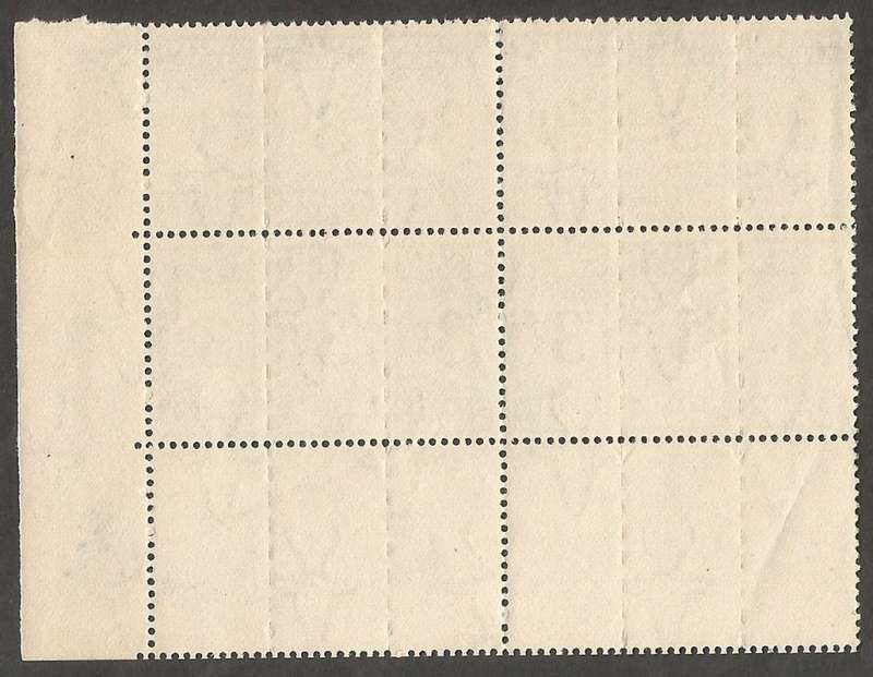 Union of South Africa SACC32 Marginal block of 4