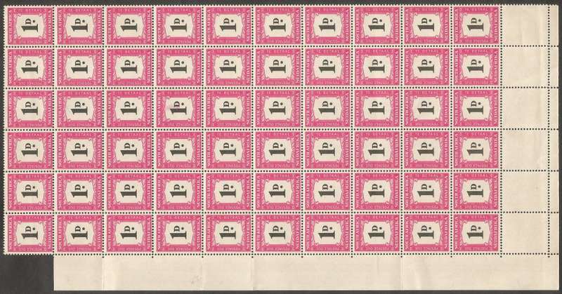 Union of South Africa SACC34 Quarter Sheet (60)