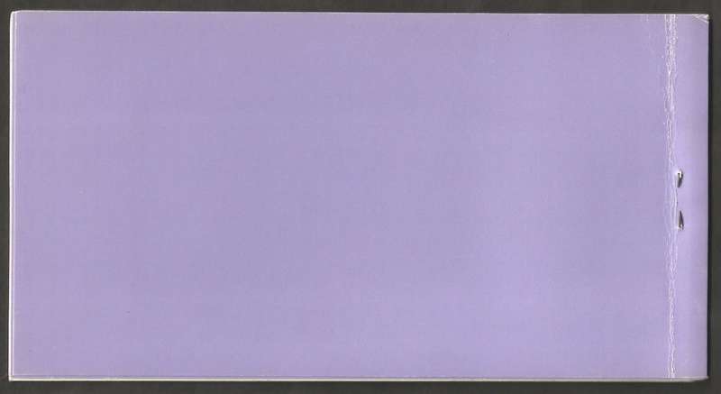 Union Island 1986 Sarah and Prince Andrew Wedding. Imperf booklet