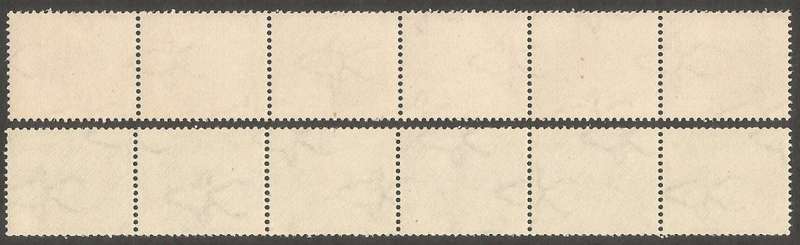 Union of SA 1943 coils ½d fine screen 1d coarse screen. Listed Varieties, line on 1,5, bursting sun