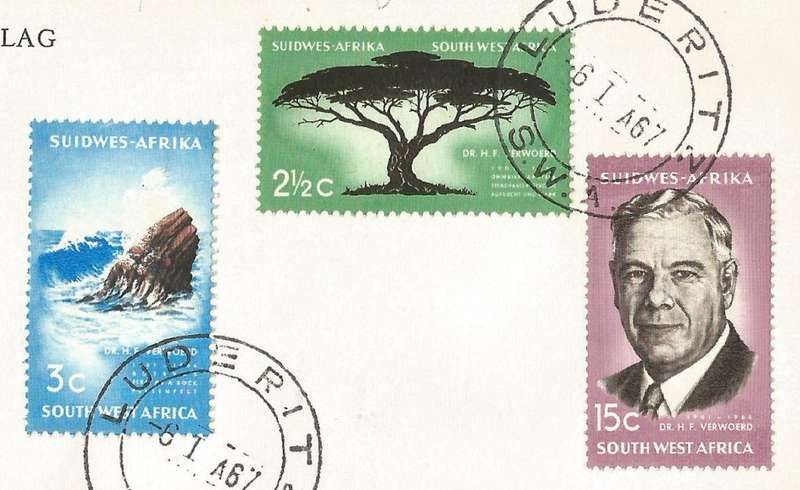 SWA 1967 ATKB Cover Verwoerd FDC