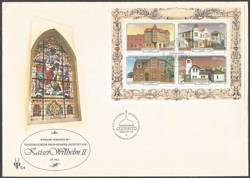 SWA FDC S4 Luderitz Buildings