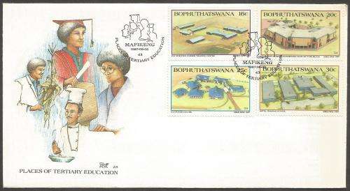 Bophuthatswana FDC2.8 Places of Education