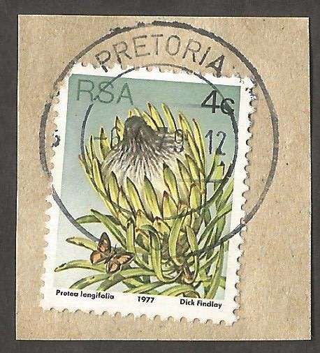 Republic of South Africa- Cancel- Post Mark- Postmark- Used on Paper