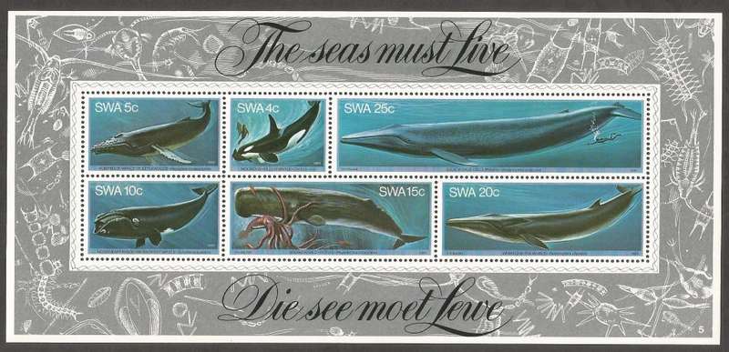 South West Africa- MNH-M/S- Thematic