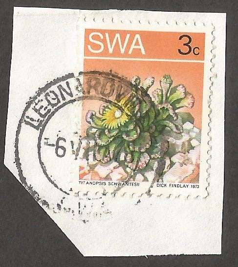 South West Africa- Used- On paper- Cancel- Post mark- Postmark-Thematic