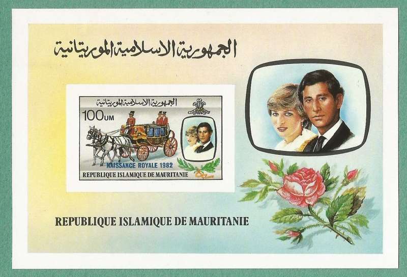 Mauritania - Imperf- MNH- M/S- Thematic