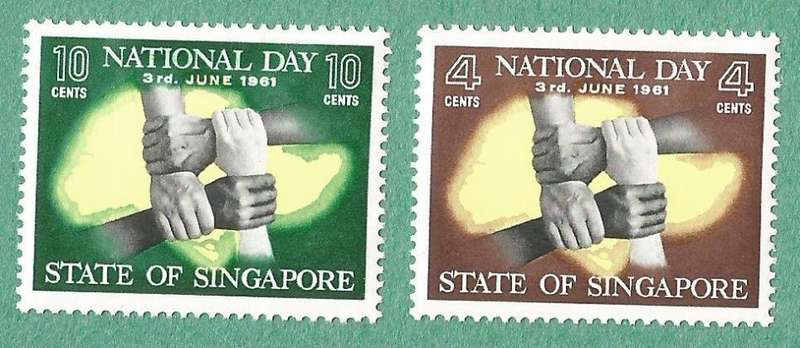 Singapore 1961 The 2nd Anniversary of Autonomy - MNH- Thematic