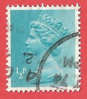 GB Machin- Used- Cancel- Postmark