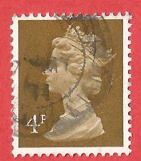 GB Machin- Used- Cancel- Postmark