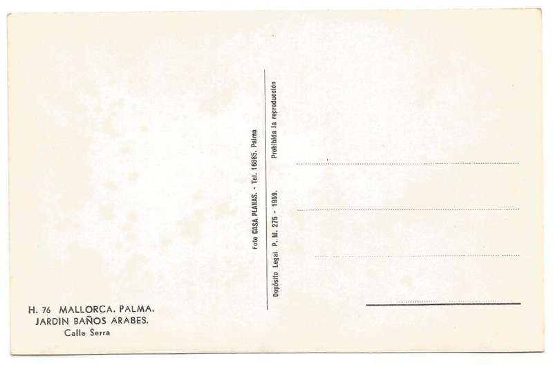 Post Card - Unused- Mallorca. PALMA- H 76