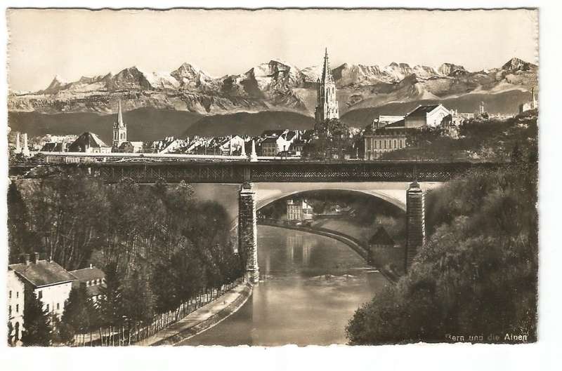 Post Card - Unused- Berne et les Alpes- p 5579