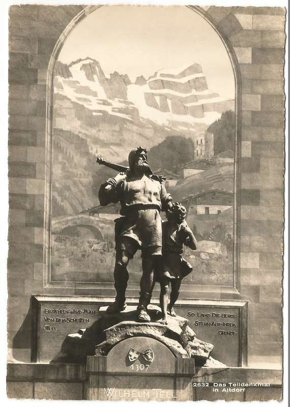 Post Card - Das Telldenkmal in Altdorf- 2632- Unused