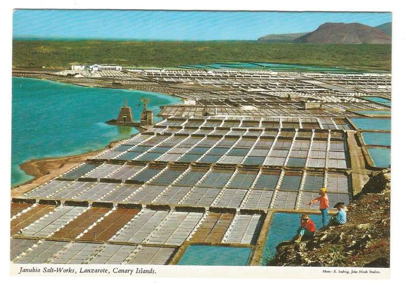 Post Card - Janubio Salt-Works- Lanzarote- Canary Islands- 2CT121 - Unused