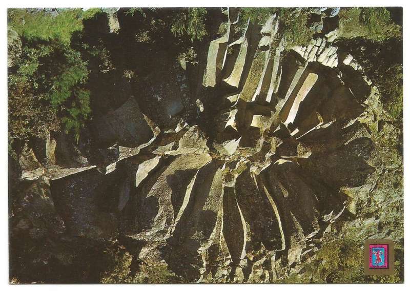 Post Card - `Rosa de Piedra`- High road of `Las Canadas`- No 45- Tenerife- Unused