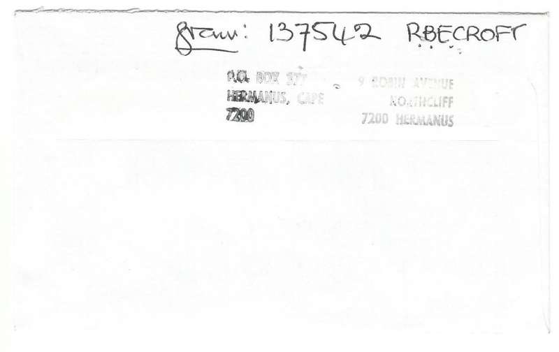 RSA- Domestic Mail- Cover- FDC- Cancel- Used- Postmark